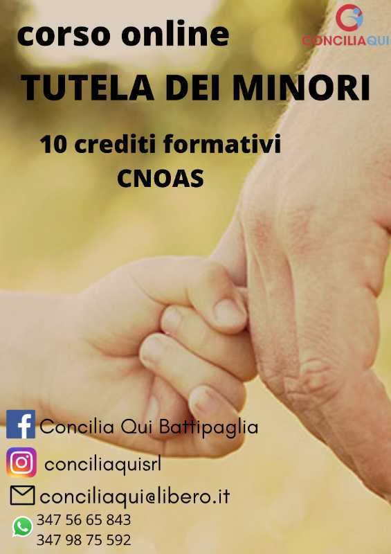 TUTELA DEI MINORI 2022 