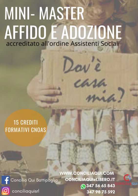 AFFIDO E ADOZIONI CON MODULO CTU/CTP